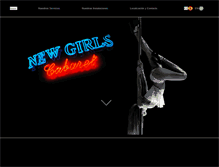 Tablet Screenshot of newgirlscabaret.com